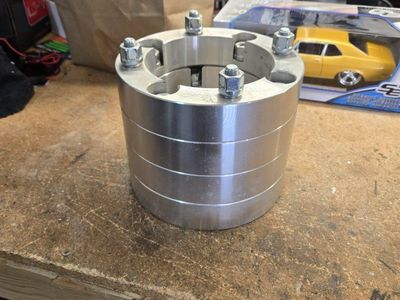 Aluminum Wheel Spacer/Adapter - 1.5 inch - Fits Polaris RZR