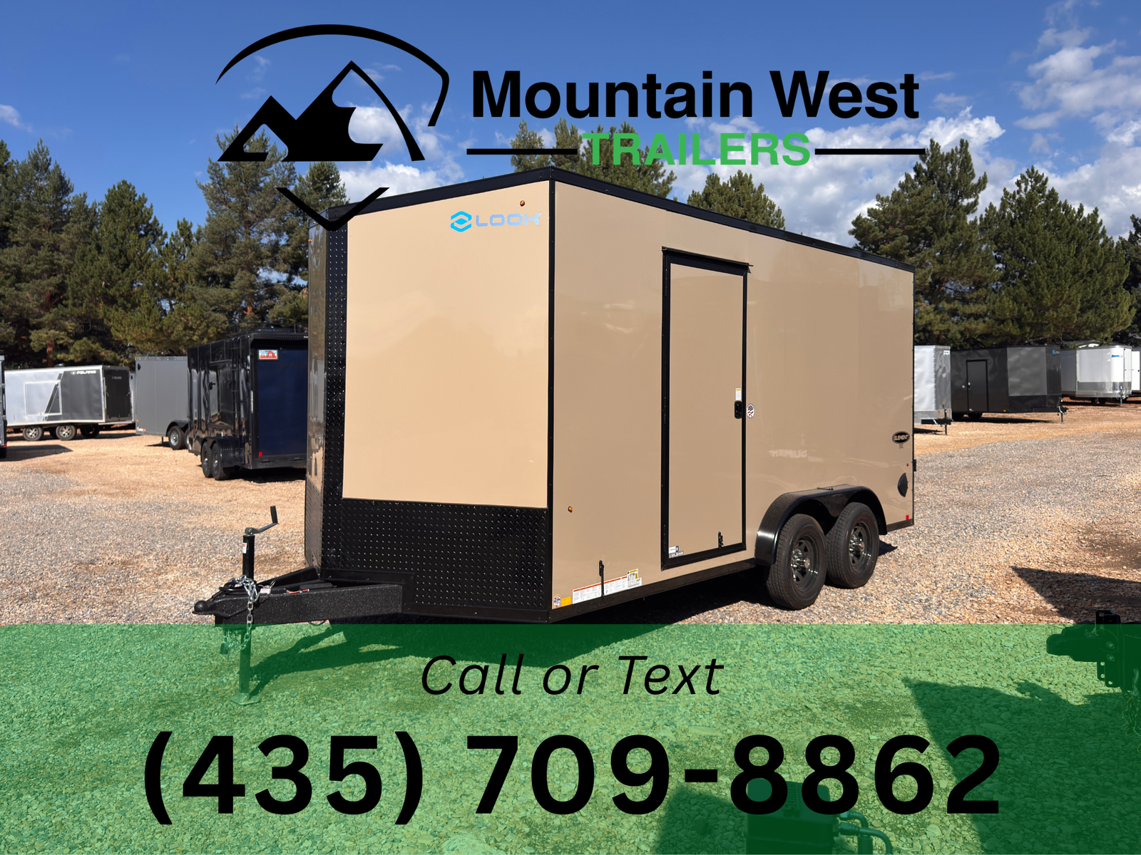 2027 Look Trailers Element SE 75X16 Enclosed Cargo Trailer