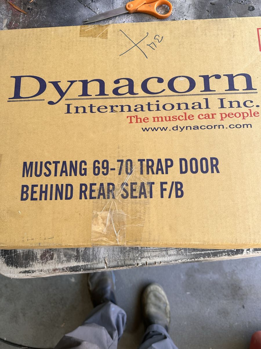 1969-70 Mustang trap door