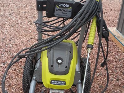 Ryobi 2500 psi pressure washer 1.2 gallons per minute