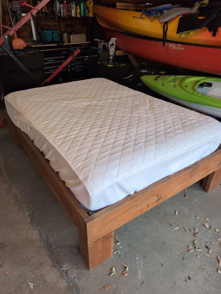 full size bed and mattress