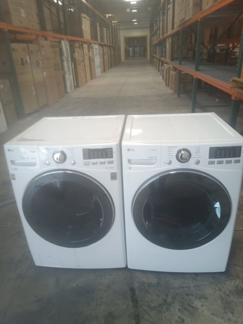 LG washer LG electric dryer
