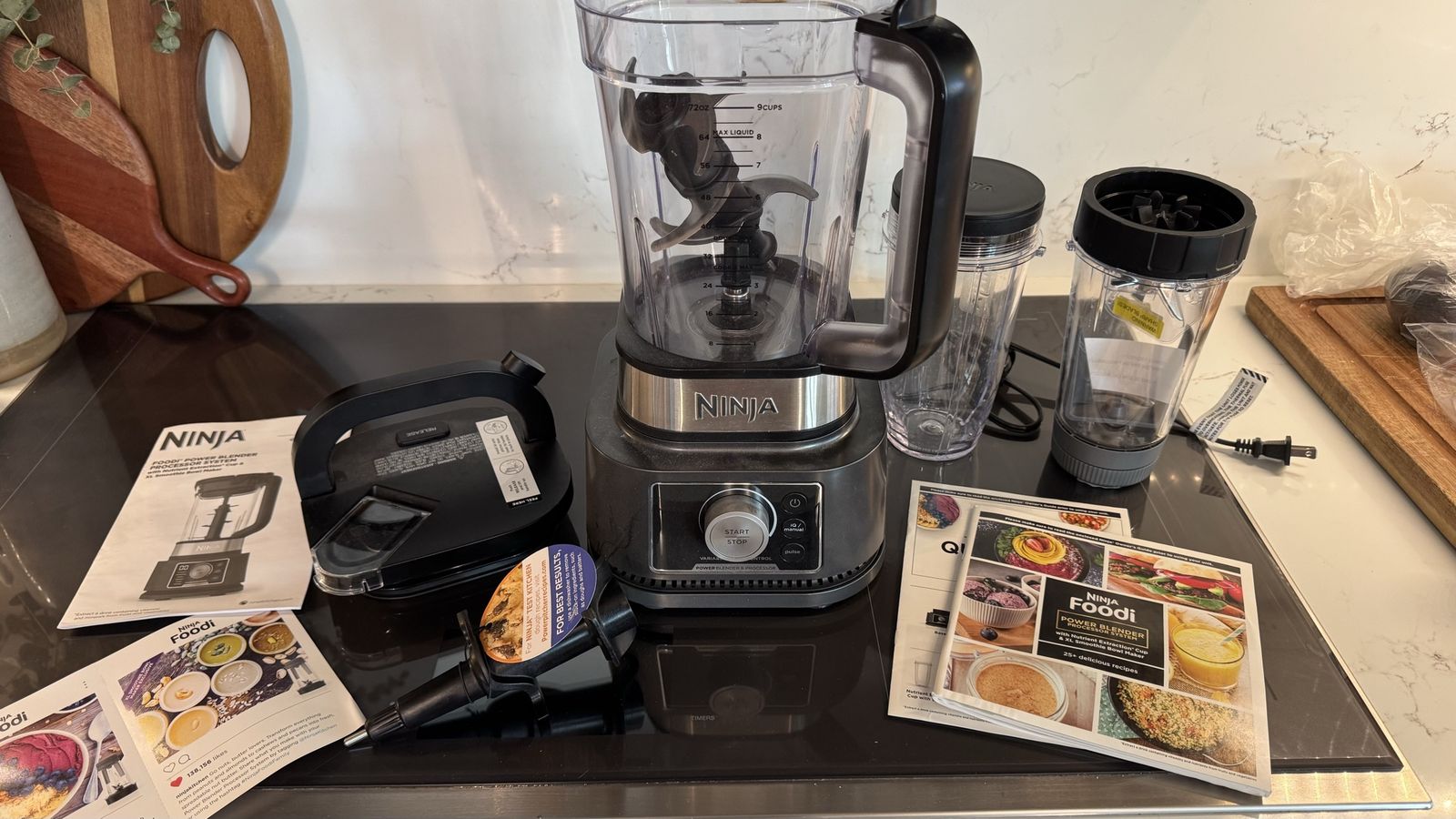 Ninja Foodi Power Blender & Processor System, Smoothie Bowl Maker, Nutrient Extractor - Used