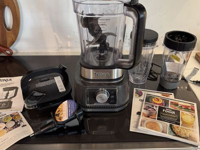 Ninja Foodi Power Blender & Processor System, Smoothie Bowl Maker, Nutrient Extractor - Used