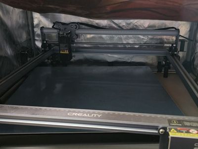 Creality Resin and FDM 3D Printer, Laser Engraver and Wash/Cure Station Bundle - Like New, Ready for Projects