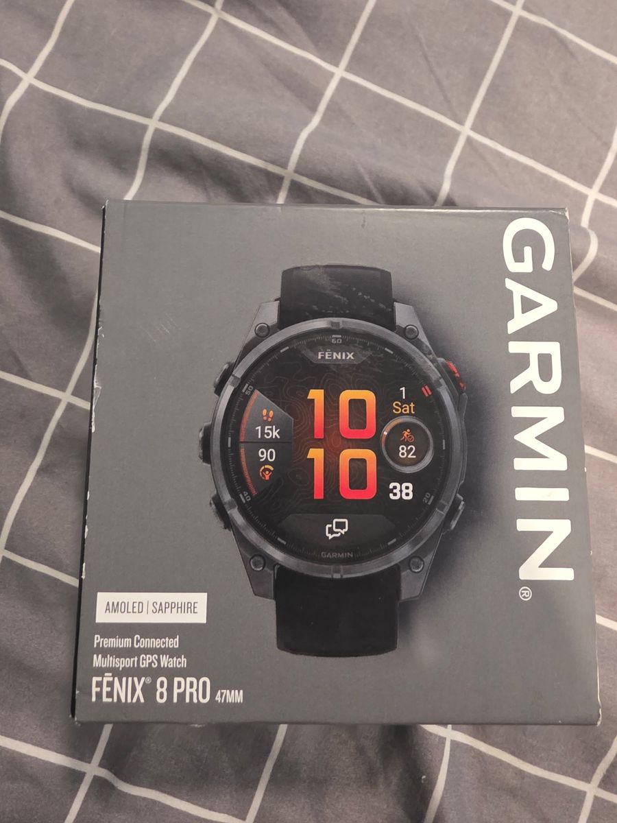 Garmin Fenix 8 Pro 47mm AMOLED Sapphire GPS Watch