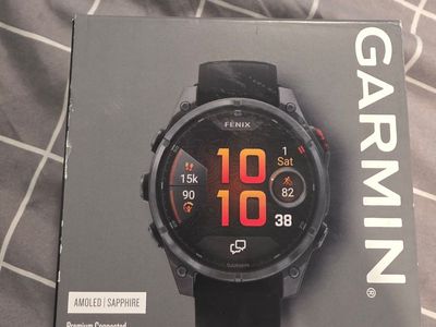 Garmin Fenix 8 Pro 47mm AMOLED Sapphire GPS Watch