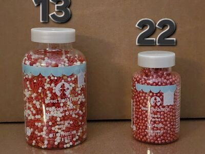 Various New Baking Sprinkle Decorations