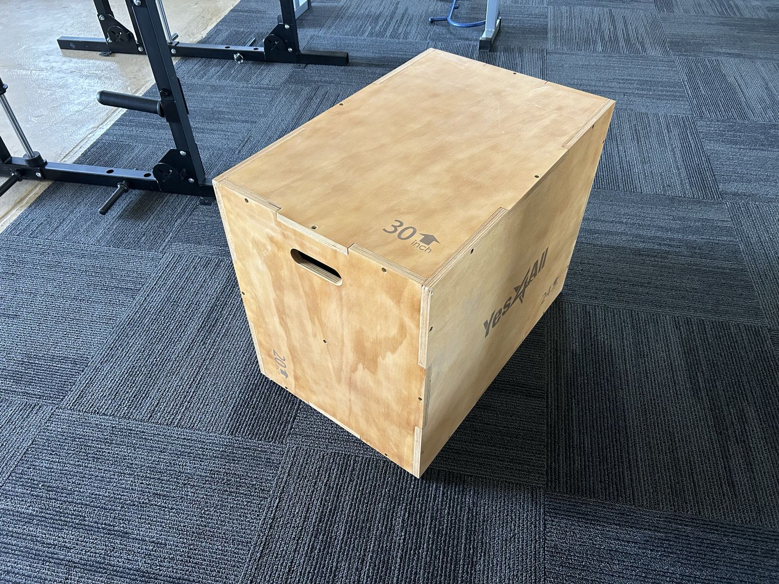 Yes4All Wooden 3-in-1 Plyometric Box Jump Box 20 x 24 x 30