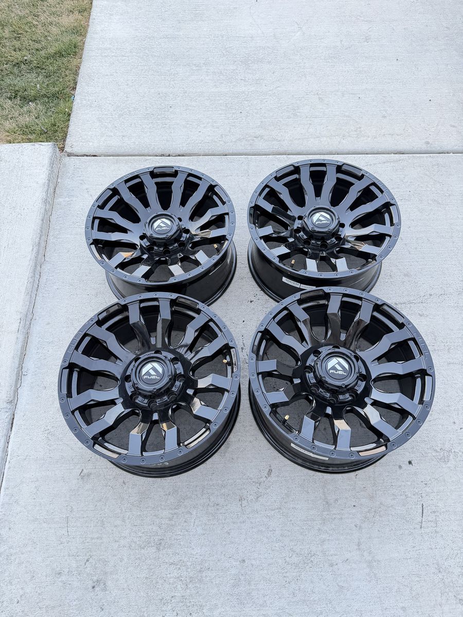 Dodge Ram 3500 Chevy GMC Fuel Blitz Rims 20”