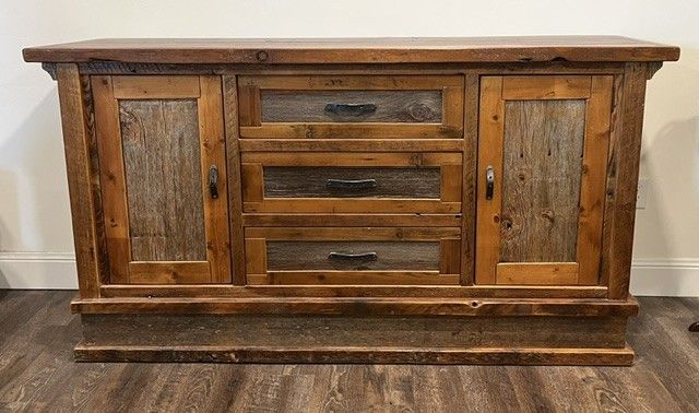 Solid wood Amish built server/buffet