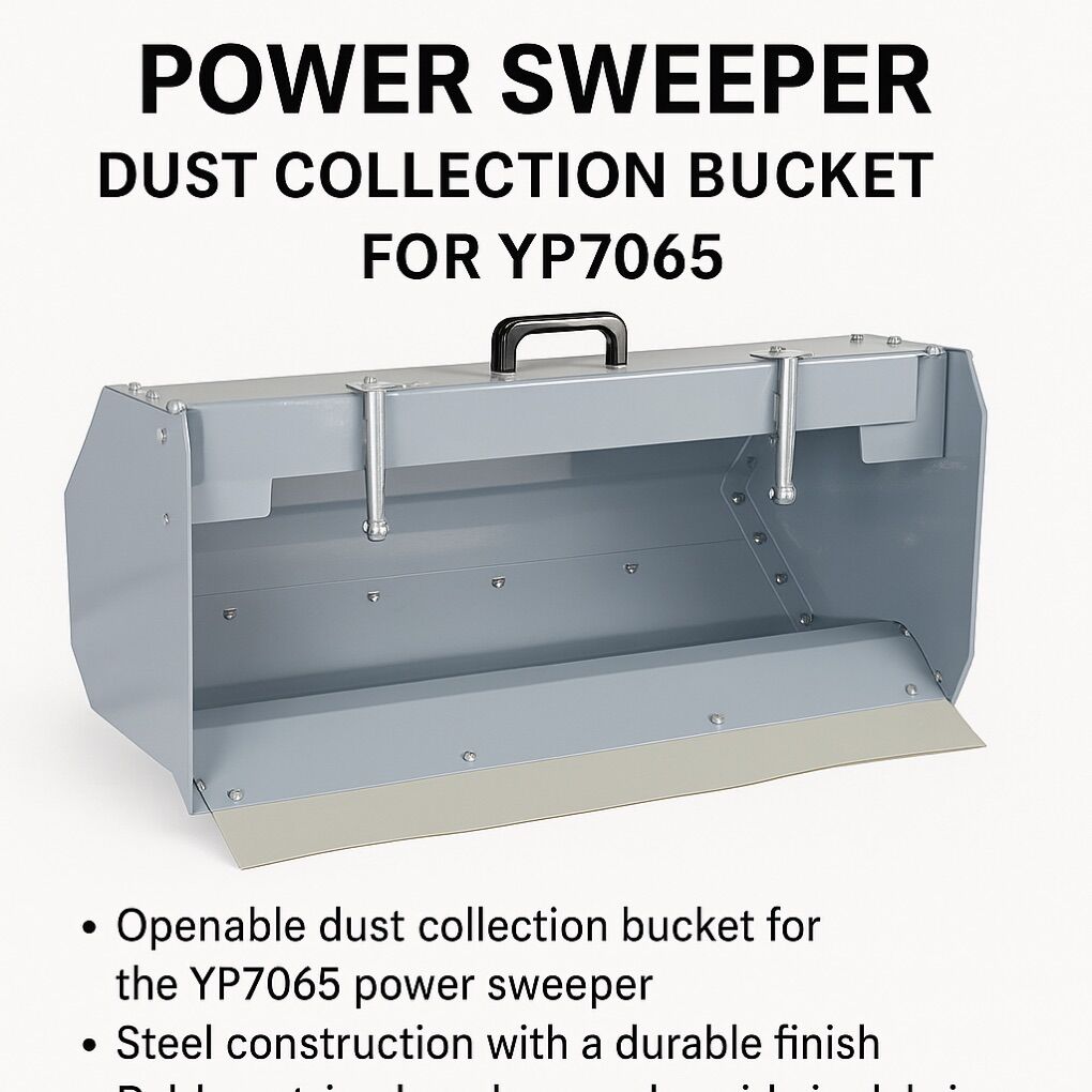 YPC700 Power Sweeper Dust Collection