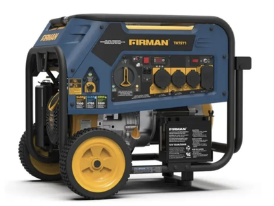 NEW Firman Generator - 9400 / 7500 Watt TRI FUEL