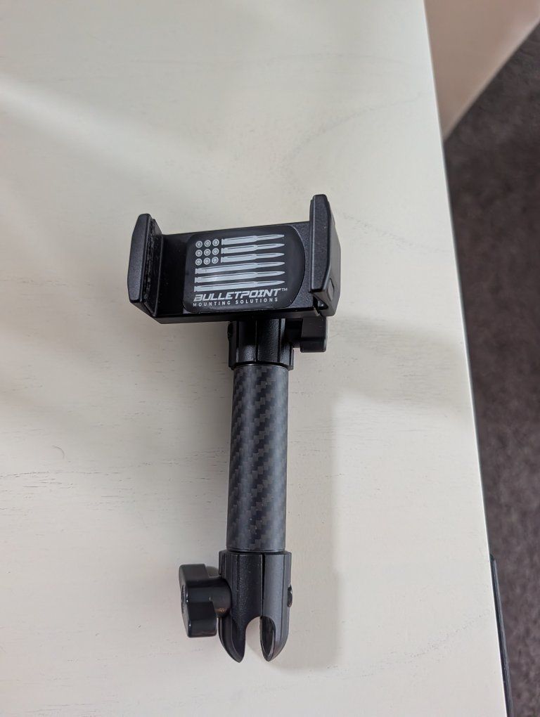 Bullet point phone mount