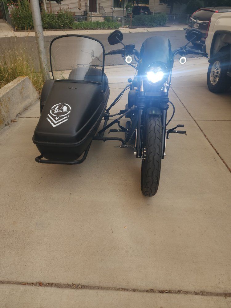 2013 Harley Davidson Sportster 883 Velorex Sidecar