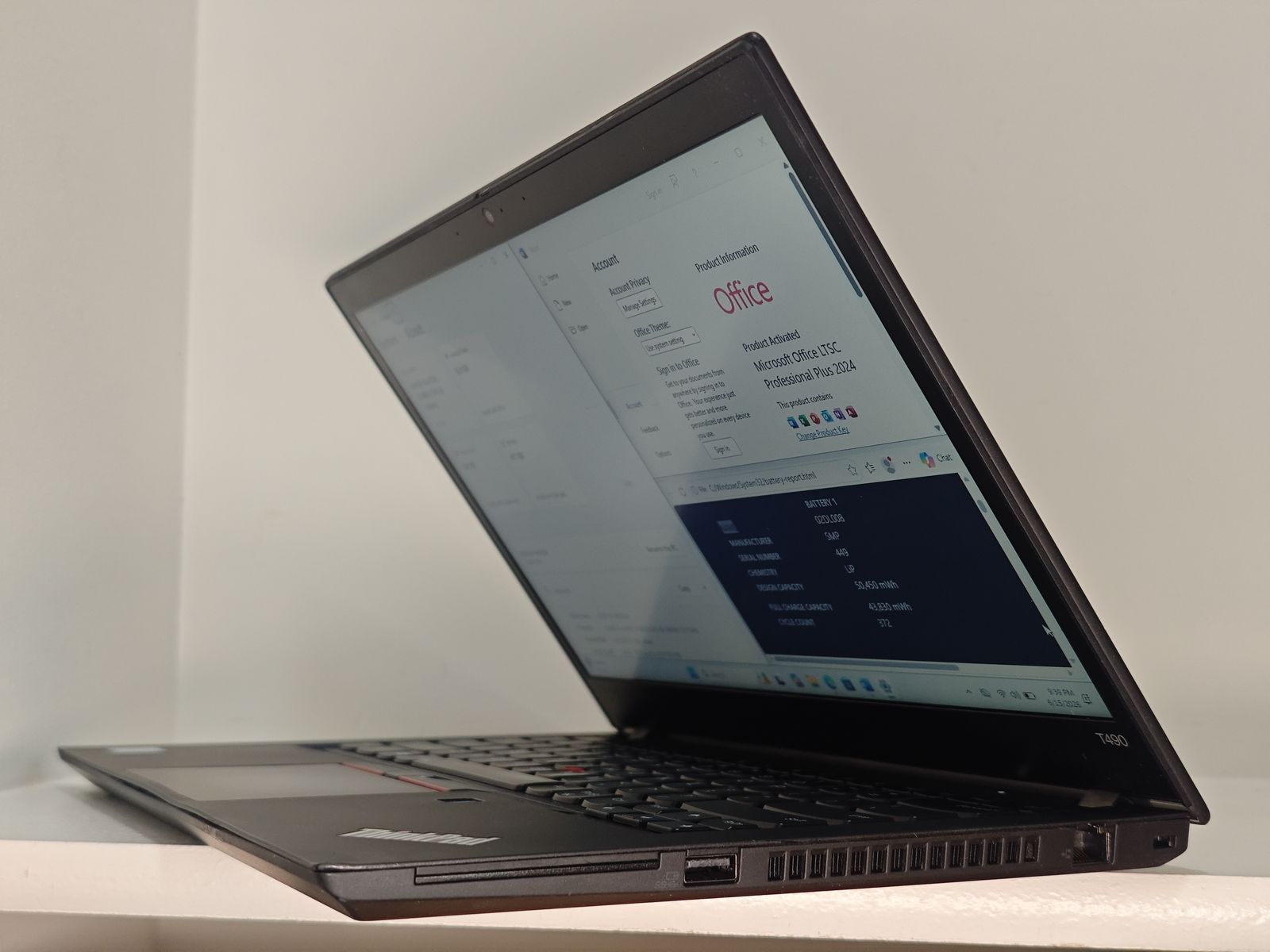 ThinkPad T490 | i7-8665U | 32G/16G+512G/256G | Office 2024 |  Excellent  | 45W Type-C charger