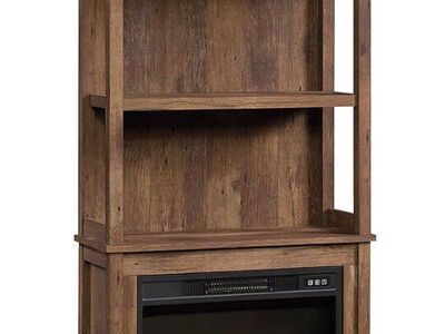 Beautiful Sauder Electric Fireplace Bookcase