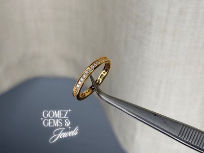Sterling Silver Moissanite Ring