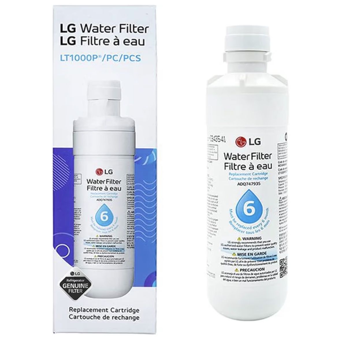 New LG Water Filters, Several Available