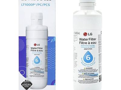 New LG Water Filters, Several Available