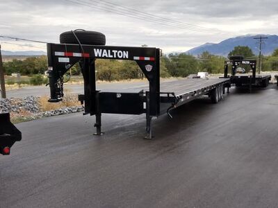 New 2023 40 FT Walton flatbed Gooseneck