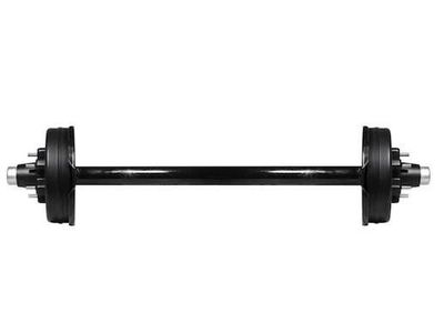 6000 LB Trailer Axle with Brakes - New Heavy-Duty Tandem Axle Component