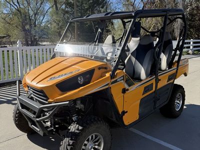 Kawasaki Teryx 4 750 UTV Utility Vehicle Orange/Black, 4-Seater