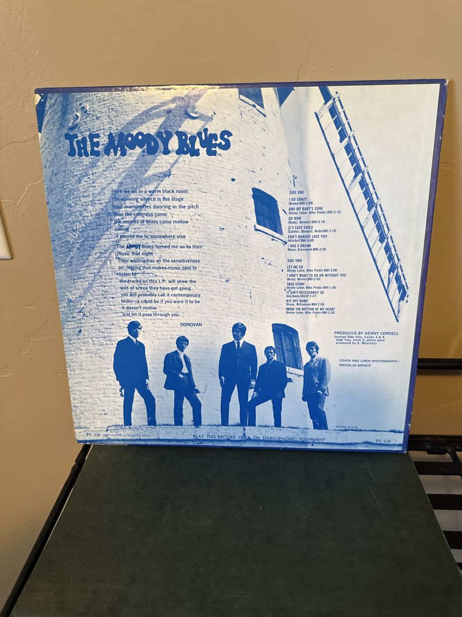The Moody Blues LP Vinyl Record - Used
