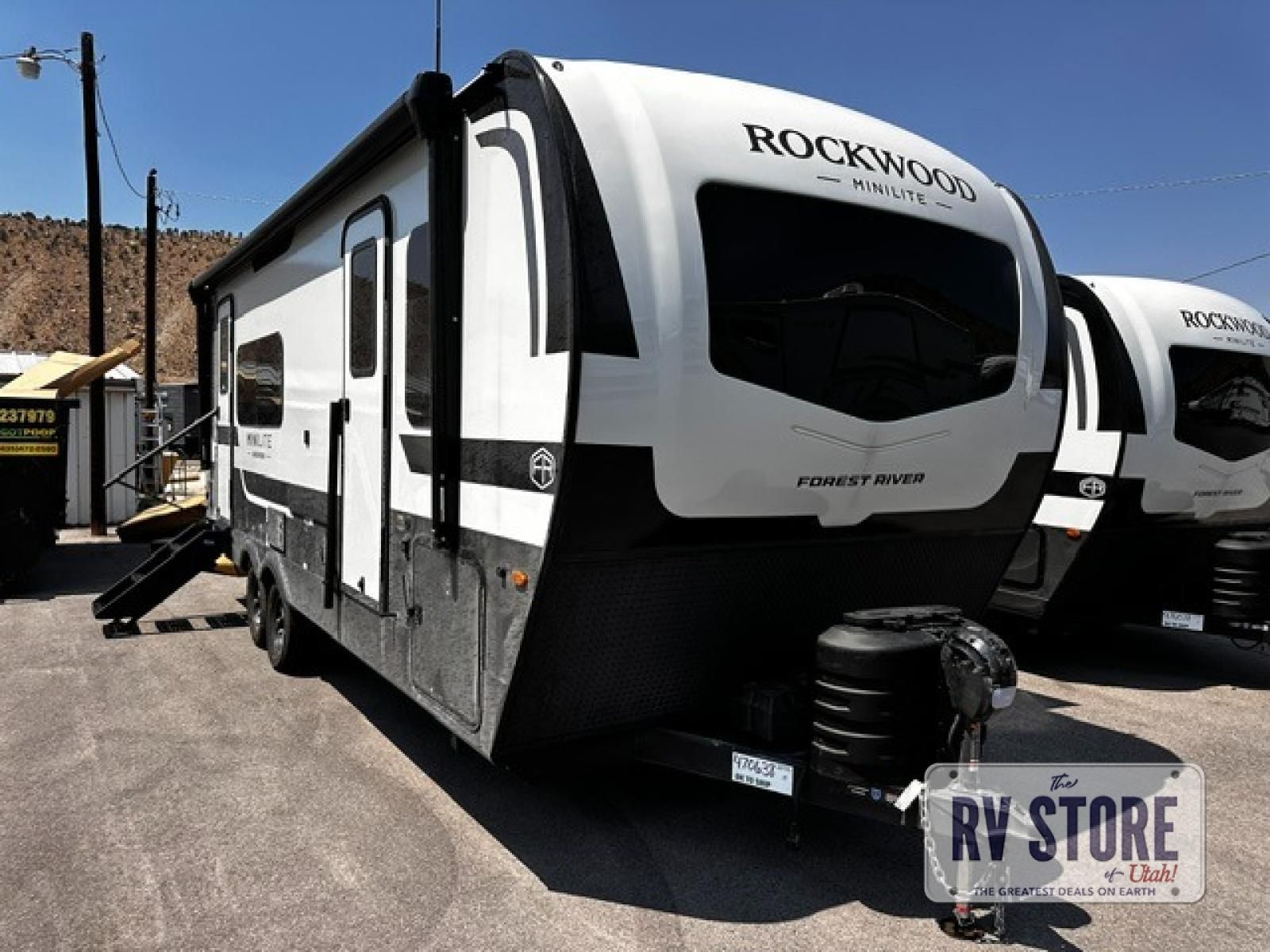 2027 Forest River RV Rockwood Mini Lite 2515S Travel Trailer Front Bedroom|Rear Kitchen|Two Entry/Exit Doors|Walk-Thru Bath