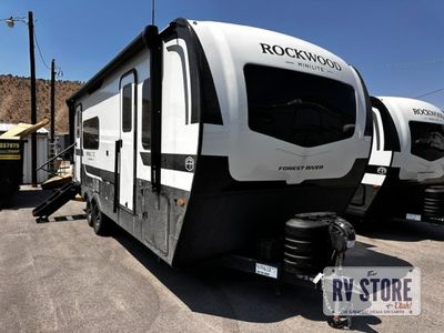 2027 Forest River RV Rockwood Mini Lite 2515S Travel Trailer Front Bedroom|Rear Kitchen|Two Entry/Exit Doors|Walk-Thru Bath