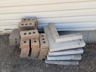 Free Bricks, pavers and tree surround