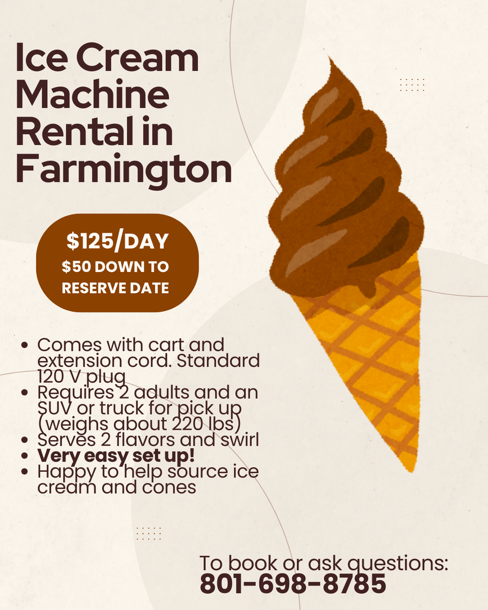 Ice cream machine