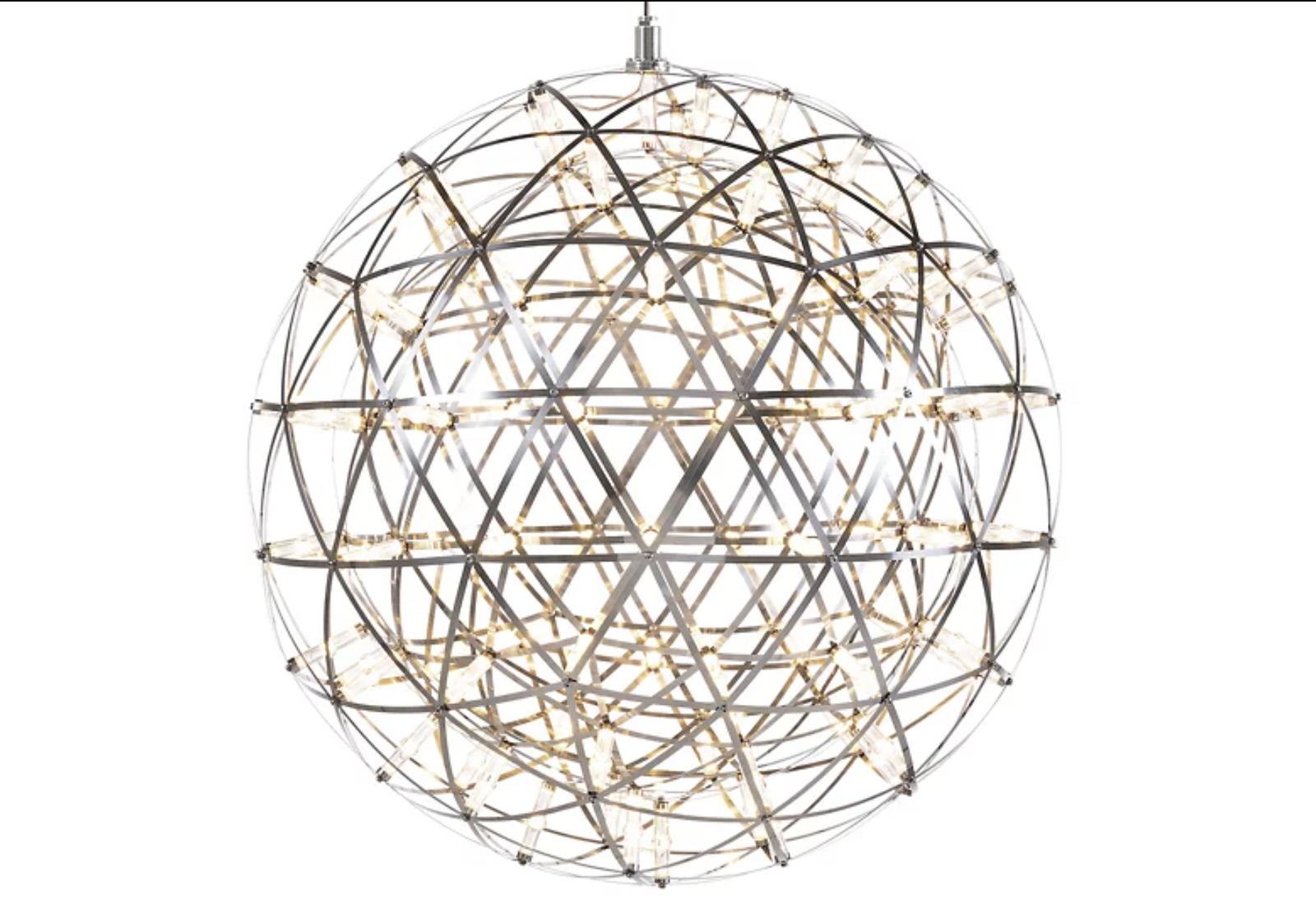 Raimond II LED Pendant by Raimond Puts for Moooi - Stainless Steel with PMMA