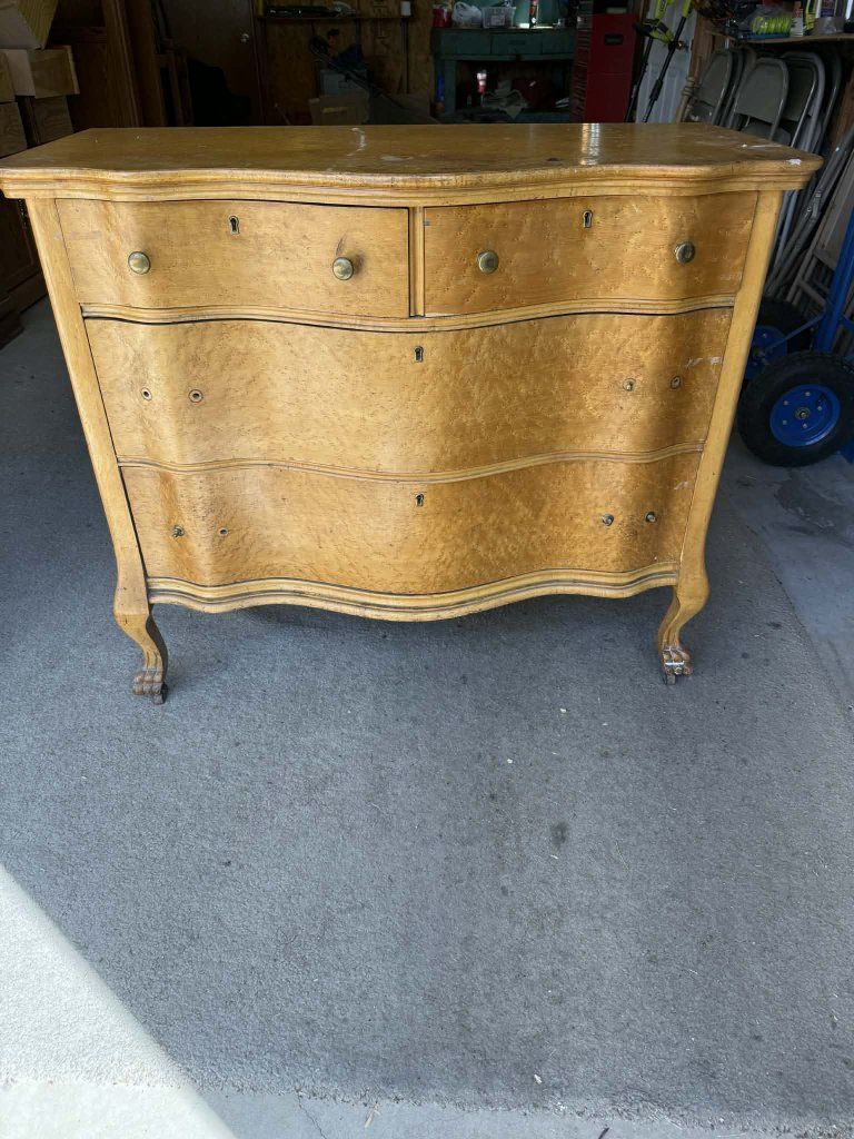 Antique Dresser with Mirror