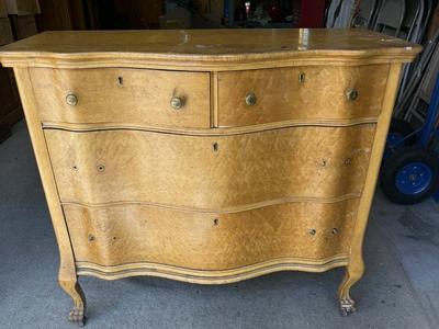 Antique Dresser with Mirror