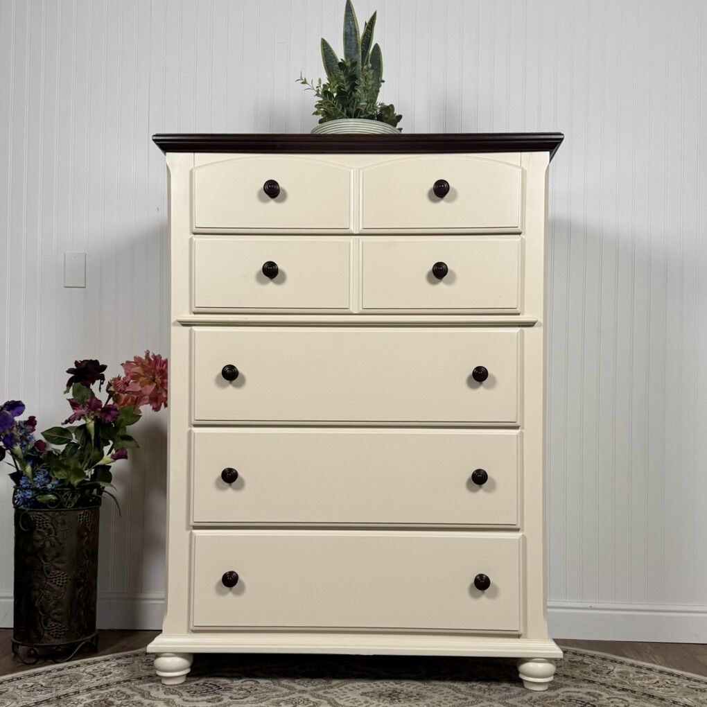 Solid Wood Broyhill Storage Tallboy Dresser