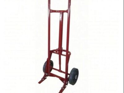 DAYTON Drum Hand Truck: For 55 gal Cntnr Cap, For Steel Container Material, 1,000 lb Load Capacity