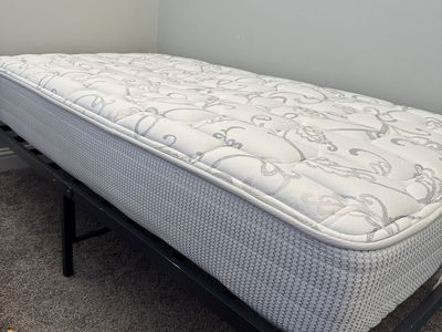 Twin Mattress and Platform Frame