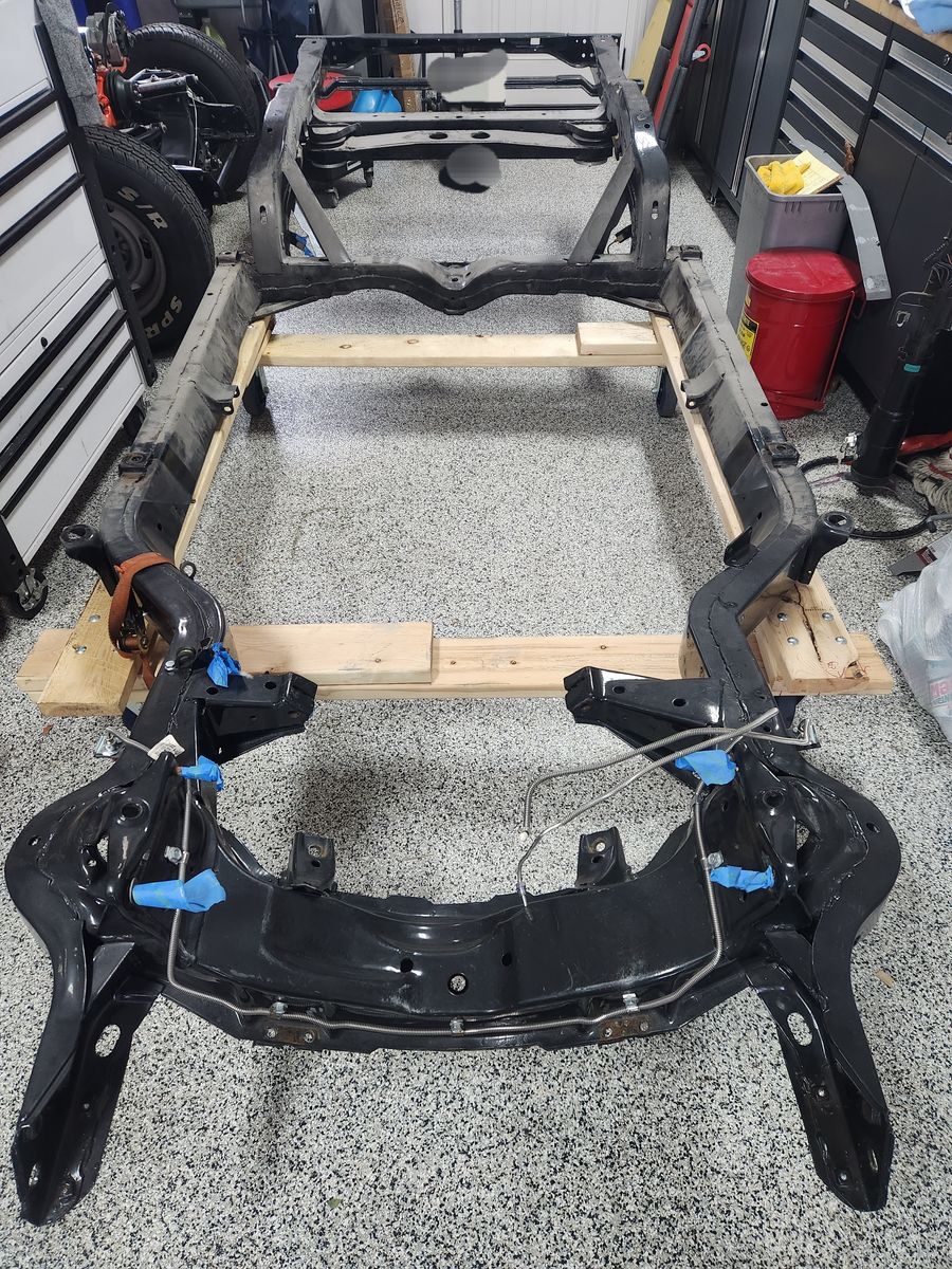 C3 Corvette frame