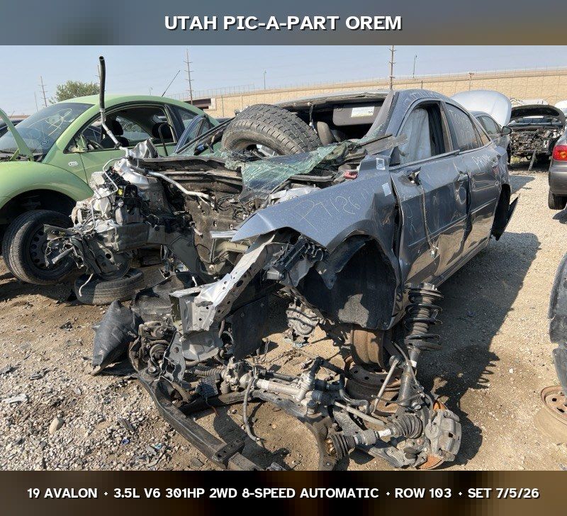 2019 Toyota Avalon Parts - UTPAP Orem