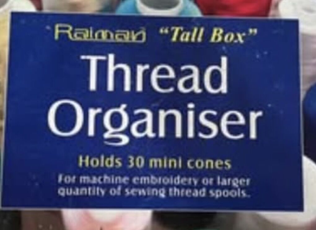 Thread Organiser -  Holds 30 Mini cones