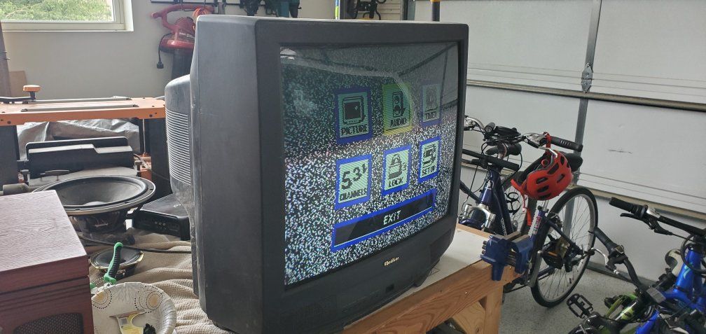 27" Quasar CRT tv box tv tube tv