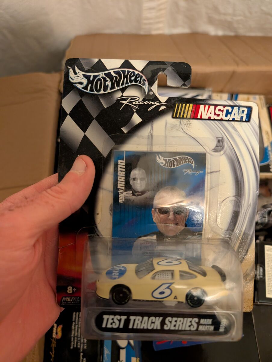Hot Wheels Racing Mark Martin Pfizer Viagra Test Track Series 1/64 scale diecast