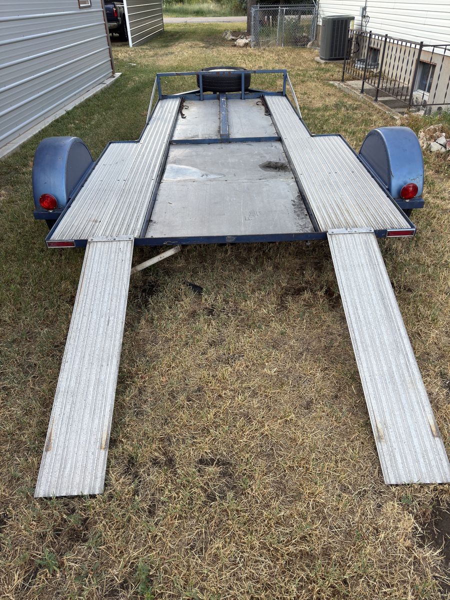 12ft.x7ft. ATV Utility Trailer with Ramps