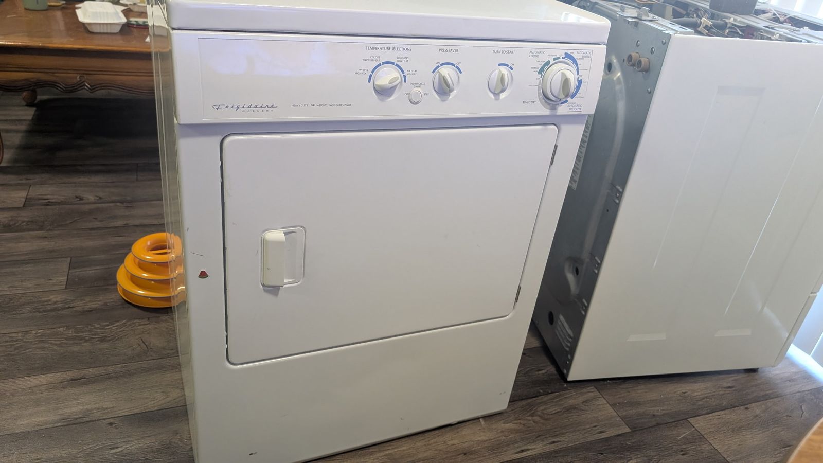 Stackable washer and dryer