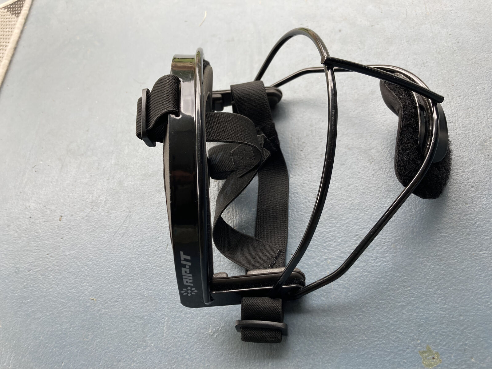 Softball Mask:  Rip-It Defense youth softball mask in like new condition