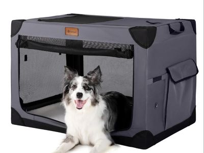 NEW Soft Sided Portable Collapsible Dog Crate