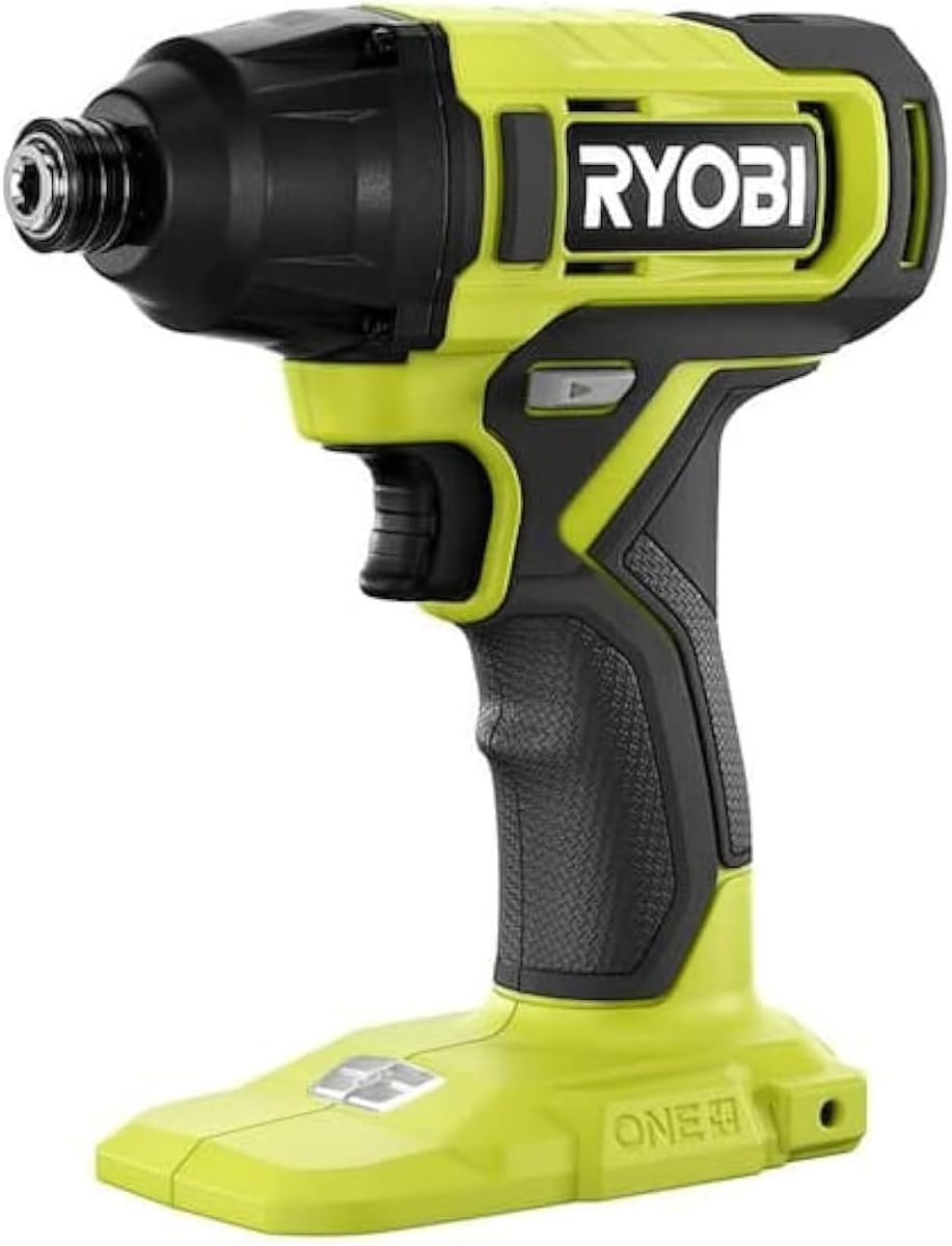 RYOBI ONE+ 18V Cordless 1/4 in. Impact Driver - 1,800 in-lbs Torque, 0-3,400 IPM, Tool Only (Battery Not Included) - PCL235B