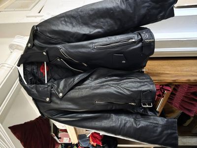 Brand new never worn Alpha riding leather padded.