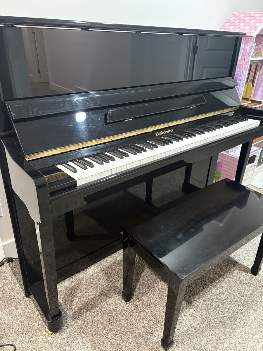 Baldwin Upright Ebony Piano